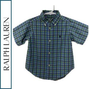 Ralph Lauren Boys Sz 2T button down shirt